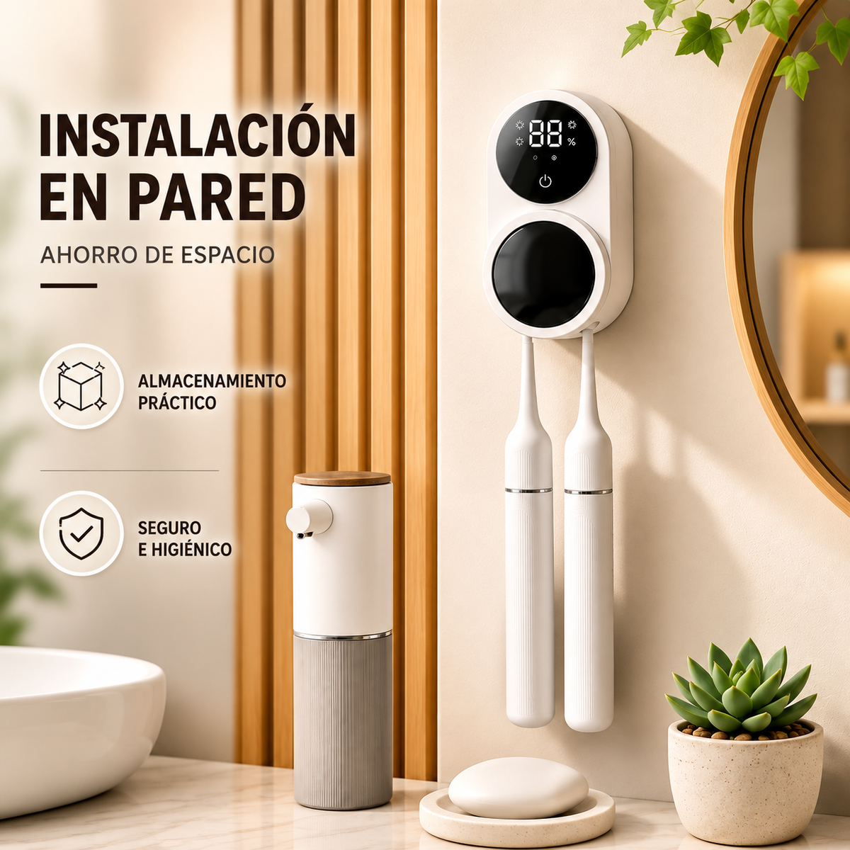 Estación de Higiene Dental Inteligente UV
