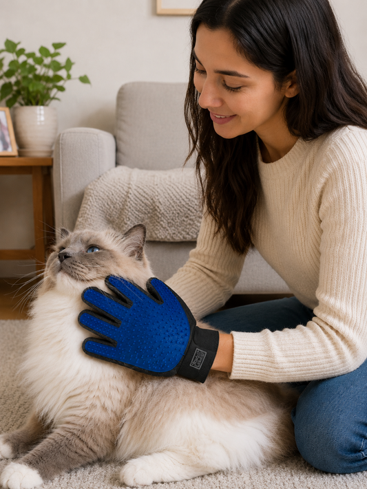 Guante Premium Para Eliminar Pelo de Mascota